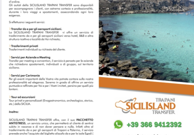 Agenzia/operatore Turistico Sicilisland Trapani Transfer